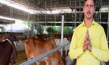 शाजापुर के किसान परमार का राष्ट्रीय गोपाल-रत्न पुरस्कार - 2024 के लिए चयन