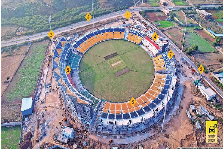 ग्वालियर के नये स्टेडियम की पिच को आइसीसी ने दी अच्छी रेटिंग