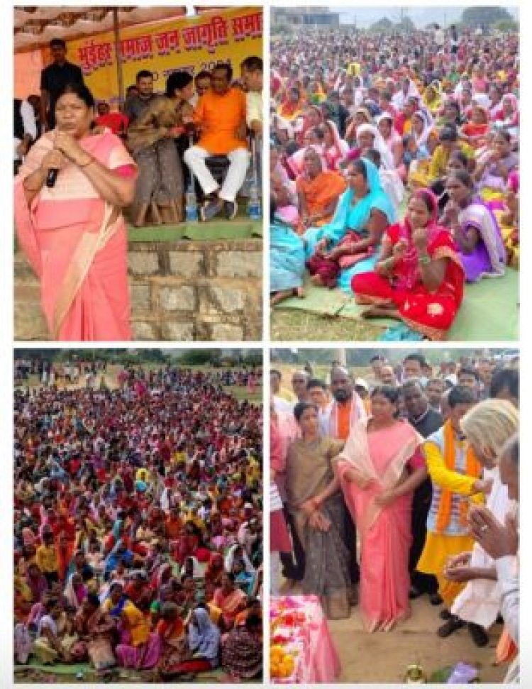 आस्ता में आयोजित कार्यक्रम के दौरान धर्मांतरण और मतांतरण पर किया गया जमकर हमला,धर्म परिवर्तन करा दोहरा लाभ उठाने वालों की सूची तैयार कर प्रशासन को सौंपने लिया निर्णय,कानूनी रूप से दस्तावेजों में जिला में कोई भी धर्मांतरित व्यक्ति नहीं