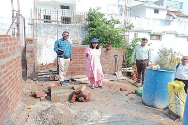 ग्राम रामपुर में मनाया गया स्वच्छता त्यौहार