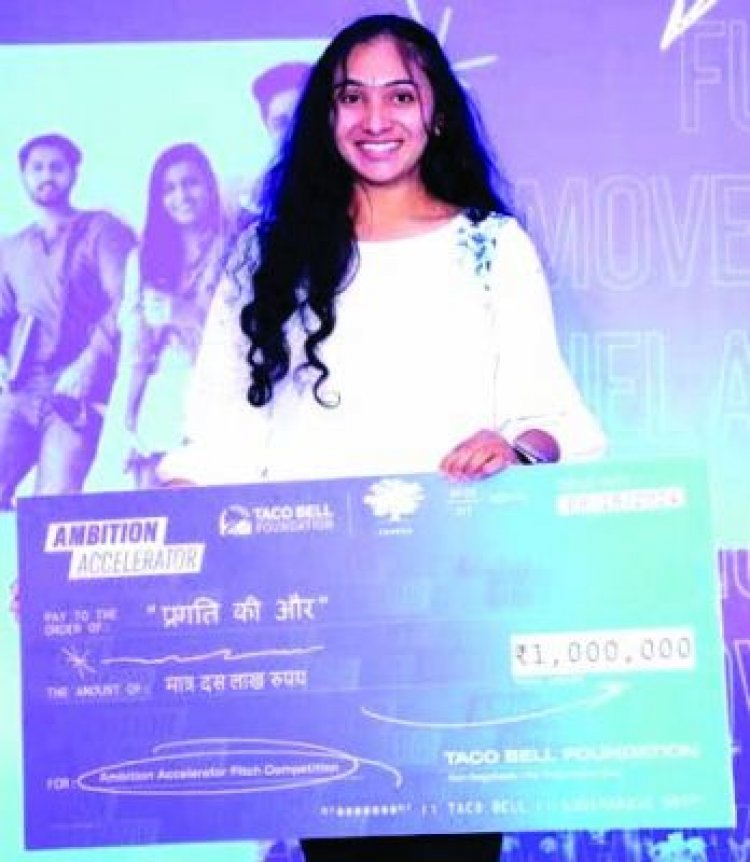 दलजीत कौर ने टाको बेल फाउंडेशन एंबिशन एक्सेलरेटर्स ग्रांट जीता