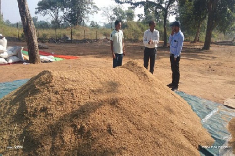 7 हजार 190 पंजीकृत किसानों से 3 लाख क्विंटल से अधिक का किया गया धान उपार्जन