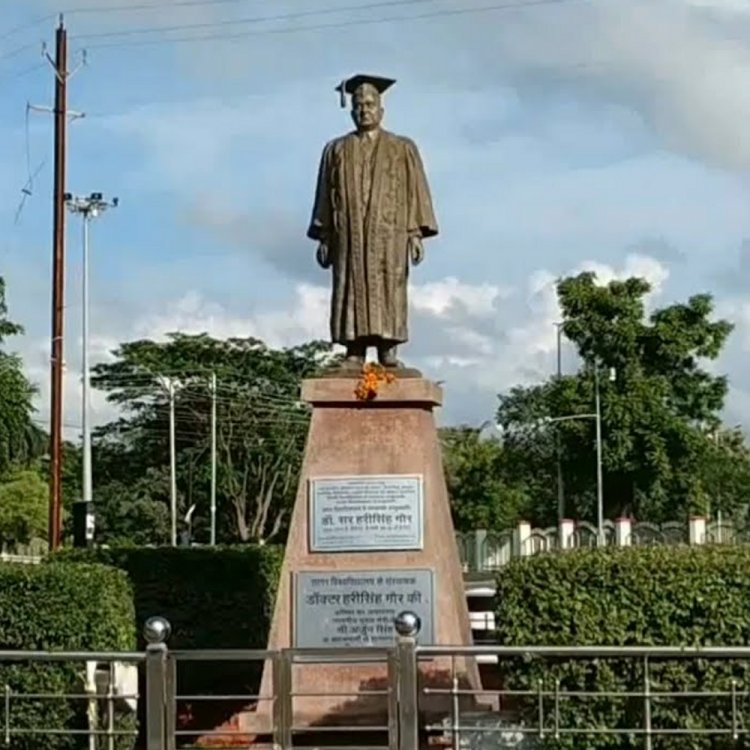 डॉ. गौर को अर्पित जाएगी साढ़े 6 किमी लंबी माला:भारत रत्न दिलाने की मांग के समर्थन में सागर में आयोजन, 25 नवंबर को होगा कार्यक्रम