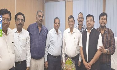 बीएसपी एंसीलरी एसोसिएशन ने बीएसपी के नए ईडी वक्र्स राकेश कुमार से किये मुलाकात