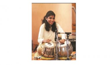 जयपुर में सितार वादकों के समूह के साथ तबले पर संगत करेंगी शहर की पूनम