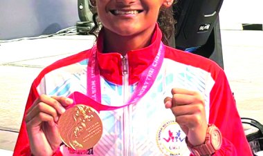 ईस्ट एशिया म्यू थाई स्पर्धा हांगकांग में छग की दिव्या ने भारत का किया प्रतिनिधित्व