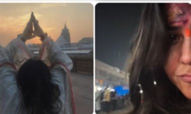 एकता कपूर ने पहुंची पुरी, भगवान जगन्नाथ के किए दर्शन