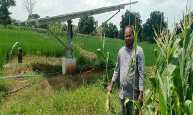 सौर सुजला योजना से बेहतर हो रही किसानों की आर्थिक स्थिति