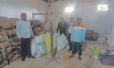 गिरसा से 22 क्विंटल अवैध धान जब्त