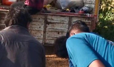 मऊगंज में पिकअप वाहन ने बाइक को मारी टक्कर:हादसे में दो चचेरे भाइयों की मौत, लौर थाना क्षेत्र के तमरी मोड़ की घटना