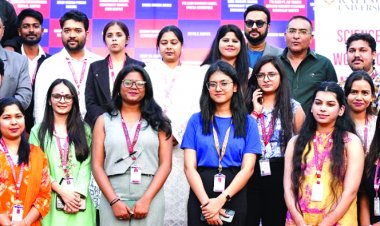 कलिंगा विश्वविद्यालय विज्ञान कार्यशील मॉडल स्पर्धा में 65+ स्कूलों के 500+ विद्यार्थी शामिल