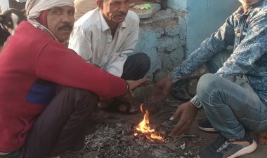 विदिशा में बदला मौसम:पहाड़ी इलाकों में बर्फबारी का असर; 8 डिग्री के नीचे पहुंच तापमान