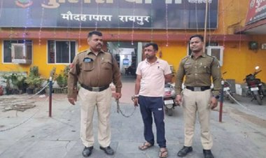 चाकू लेकर घूमने वाला बदमाश गिरफ्तारचाकू लेकर घूमने वाला बदमाश गिरफ्तार