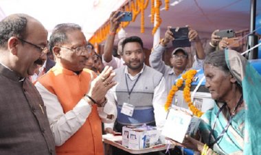 कोरबा जिला विकास की राह में आगे बढ़ रहा हैः विष्णुदेव साय