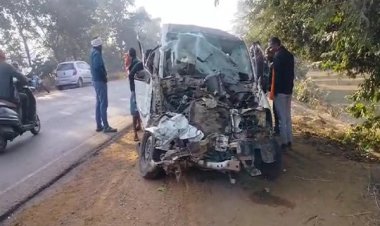 छत्तीसगढ़ के बालोद में ट्रक और कार की टक्कर में 6 लोगों की मौत, 7 गंभीर घायल