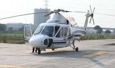 इंदौर में बीच सड़क पर उतरा CM मोहन का हेलीकॉप्टर, असली वजह निकली कुछ और