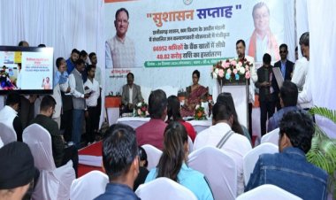 श्रम मंत्री ने तमनार में शहीद वीर नारायण सिंह अन्नपूर्णा अन्न योजना का शुभारंभ किया