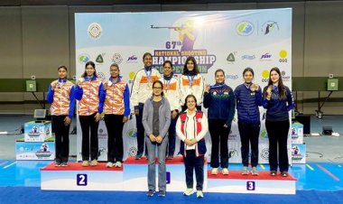 MP की बेटियों ने 67वीं राष्ट्रीय निशानेबाजी चैम्पियनशिप में जीते 4 पदक