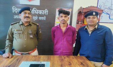 मोबाईल चोरी करने वाला शातिर चोर चढ़ा पुलिस के हत्थे