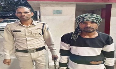 चाकू लहराने वाला बदमाश गिरफ्तार