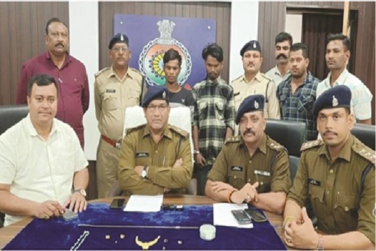 दो बदमाशों से लाखों के जेवर बरामद