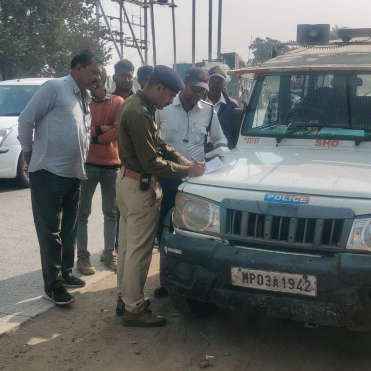 सीहोर में यातायात पुलिस की कार्रवाई:यातायात नियमों का उल्लंघन करने वाले 15 वाहनों के चालान बनाए; वसूले 13 हजार रुपए