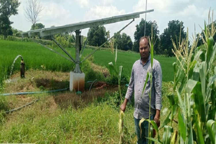 सौर सुजला योजना से बेहतर हो रही किसानों की आर्थिक स्थिति