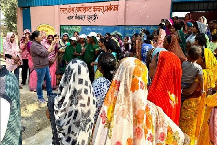 स्वच्छ भारत मिशन ग्रामीण की राज्य सलाहकार ने किया सघन दौरा