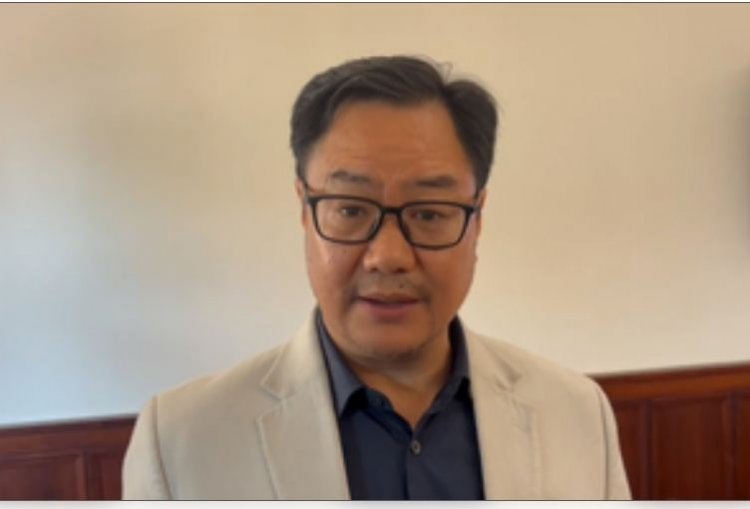 सभापति के खिलाफ नोटिस को कामयाब नहीं होने देंगे : रिजिजू