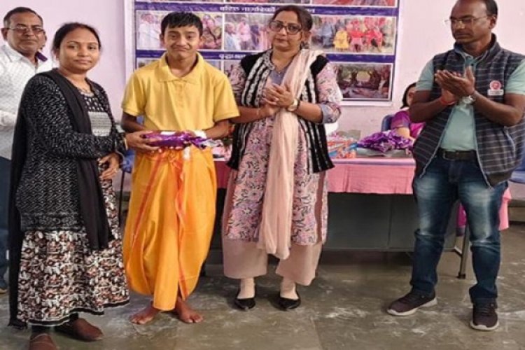 दिव्यांग बच्चों के लिए खेलकूद और सांस्कृतिक कार्यक्रम आयोजित