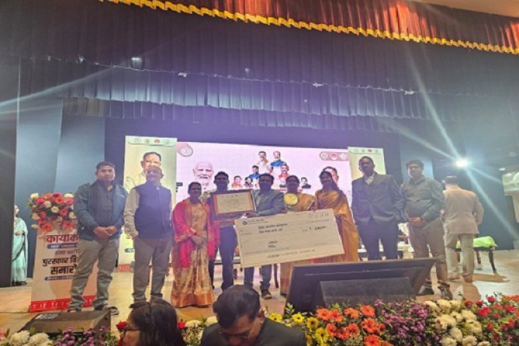 स्वास्थ्य विभाग कोण्डागांव को राज्य में मिला द्वितीय स्थान