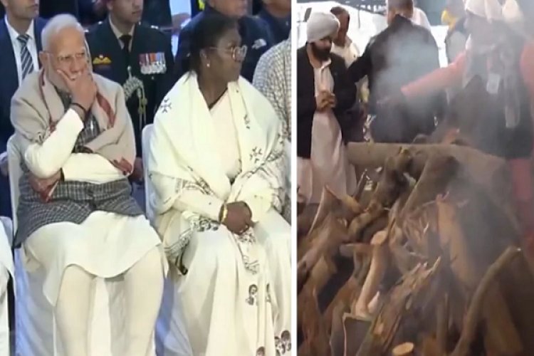 पूर्व प्रधानमंत्री डॉ. मनमोहन सिंह पंचतत्व में विलीन… राष्ट्रपति - प्रधानमंत्री की उपस्थिति में दी गई मुखाग्नि
