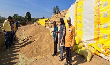 पटेवा तहसील में 50 कट्टा अवैध धान जब्त