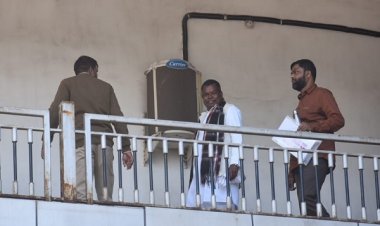 ईडी ऑफिस पहुंचे लखमा, शराब घोटाला मामले में हुई पूछताछ