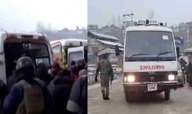 भारतीय सेना की गाड़ी खाई में गिरी, 2 जवानों की मौत, 3 गंभीर रूप से घायल