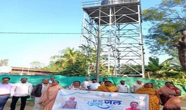 नारायणपुर में 148 क्रियाशील घरेलू नल कनेक्शन के माध्यम से घरों में दिया जा रहा शुद्ध पानी