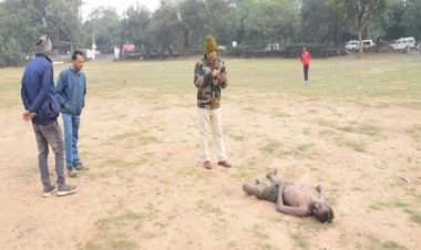 सदर के गैरीसन ग्राउंड में युवक की लाश मिलने से सनसनी, अर्धनग्र अवस्था में मिला