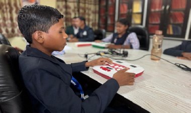 दृष्टिबाधित बच्चों के लिए ’एनी डिवाइस’