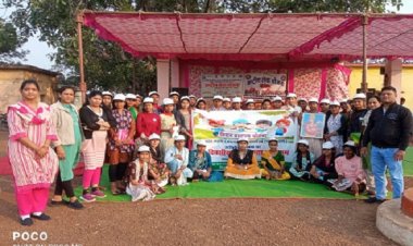 एनएसएस शिविर में बच्चों को गुड-टच एवं बैड-टच सहित अन्य कानूनों के प्रति किया गया जागरूक