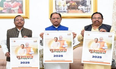 मुख्यमंत्री ने किया वर्ष 2025 के शासकीय कैलेंडर का विमोचन