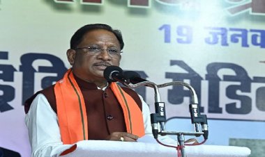 स्वास्थ्य से समृद्धि के मंत्र से ही आगे बढ़ रही है छत्तीसगढ़ की विकास यात्रा : साय