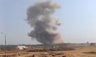 आयुध कारखाने में विस्फोट: 5 लोगों की मौत, 12 लोग दबे