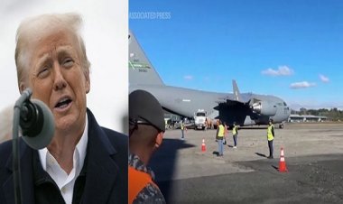 अवैध प्रवासियों को अपराधी बताकर विमान से वापस भेज रहे ट्रंप