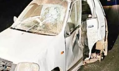 सड़क हादसे में महिला की मौत