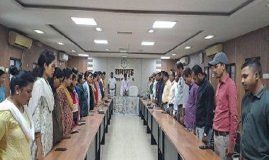 जिला पंचायत में मनाया गया शहीद दिवस