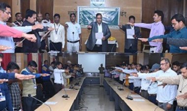 कलेक्टर ने नशामुक्ति का दिलाया संकल्प