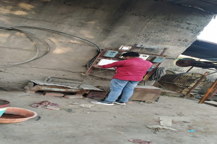 खनिज विभाग की कार्यवाही पैनारी में स्टोन क्रशर को किया सीलबंद