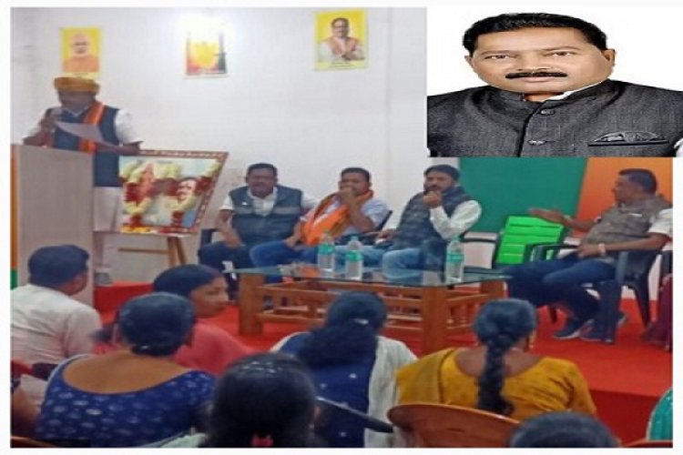 पार्षद घासीराम नाग बने बीजापुर भाजपा जिला अध्यक्ष