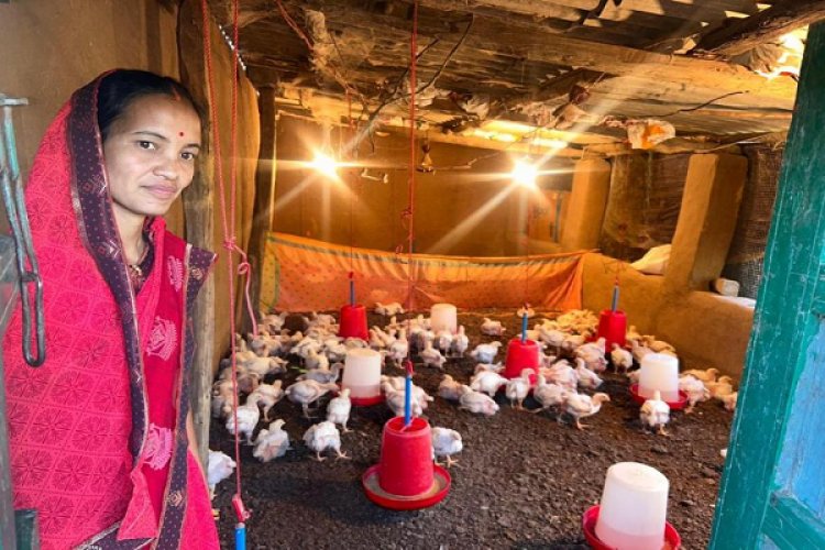 बिहान योजना से चांदनी बनी लखपति दीदी