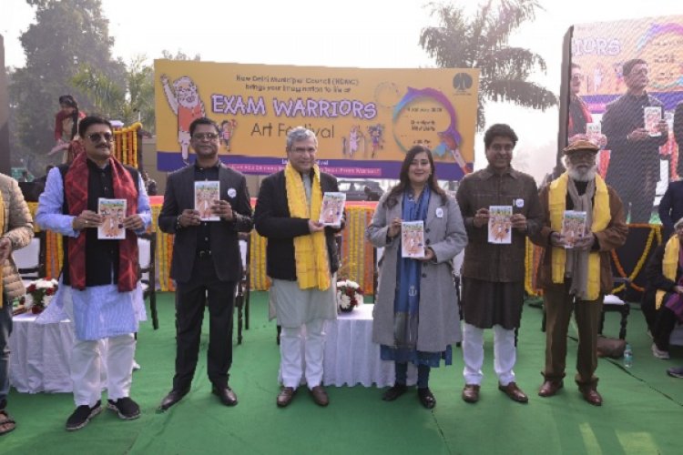 प्रधानमंत्री ने एग्जाम वॉरियर्स आर्ट फेस्टिवल की सराहना की